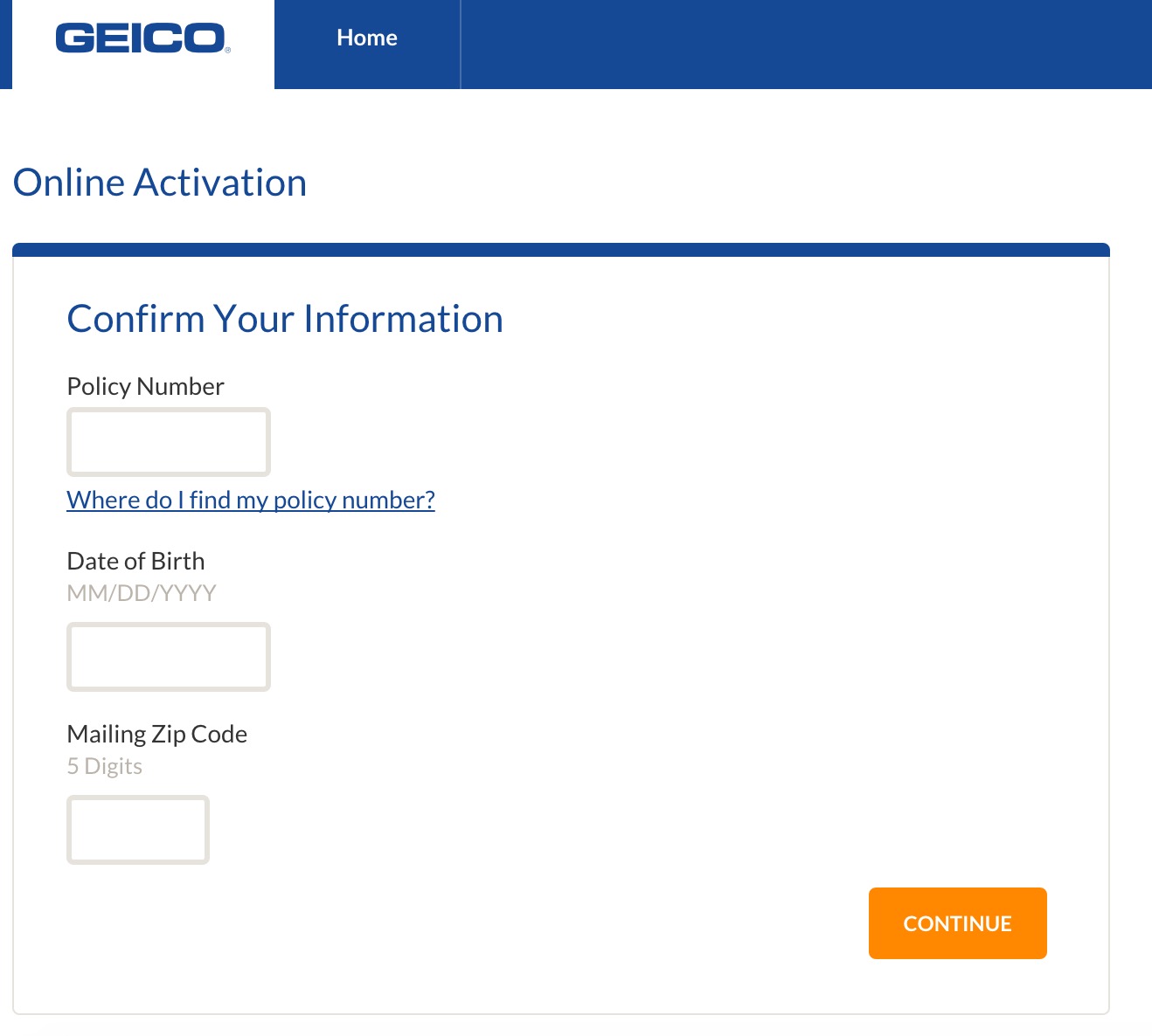 geico-online-activation-webpage