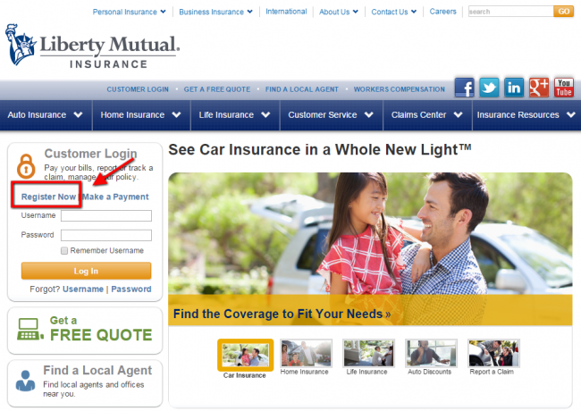 Liberty Mutual Home Insurance Enroll - Step 2