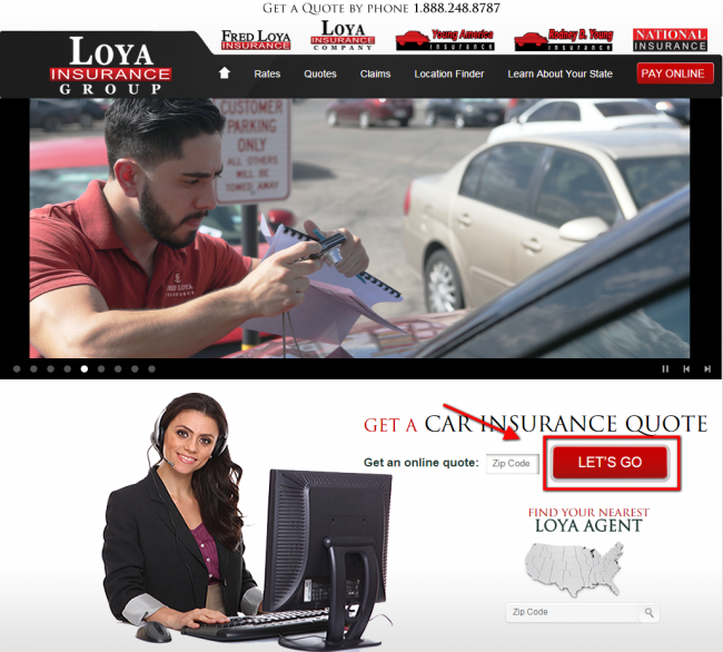 Fred Loya Auto Insurance Quote - Step 2