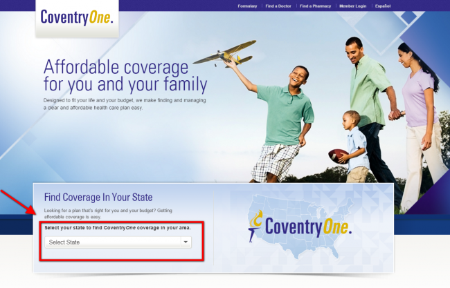 coventry health insurance quote - step 2
