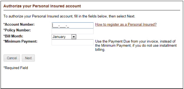 federated auto insurance enroll - step 3
