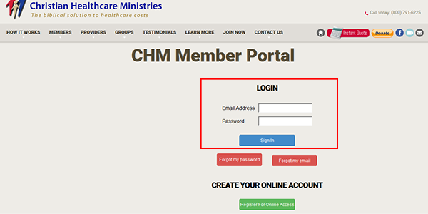 chm-login